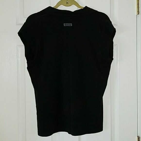 Lizgolf black top Sz. XL. EUC - Picture 3 of 4